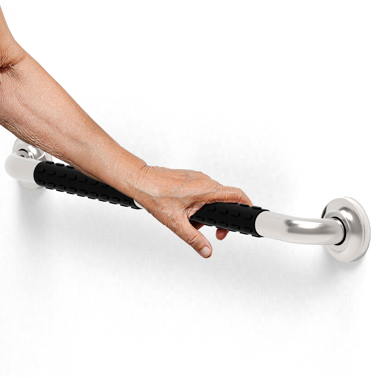 Designer Grab Bar with Slip Proof Rubber Grip