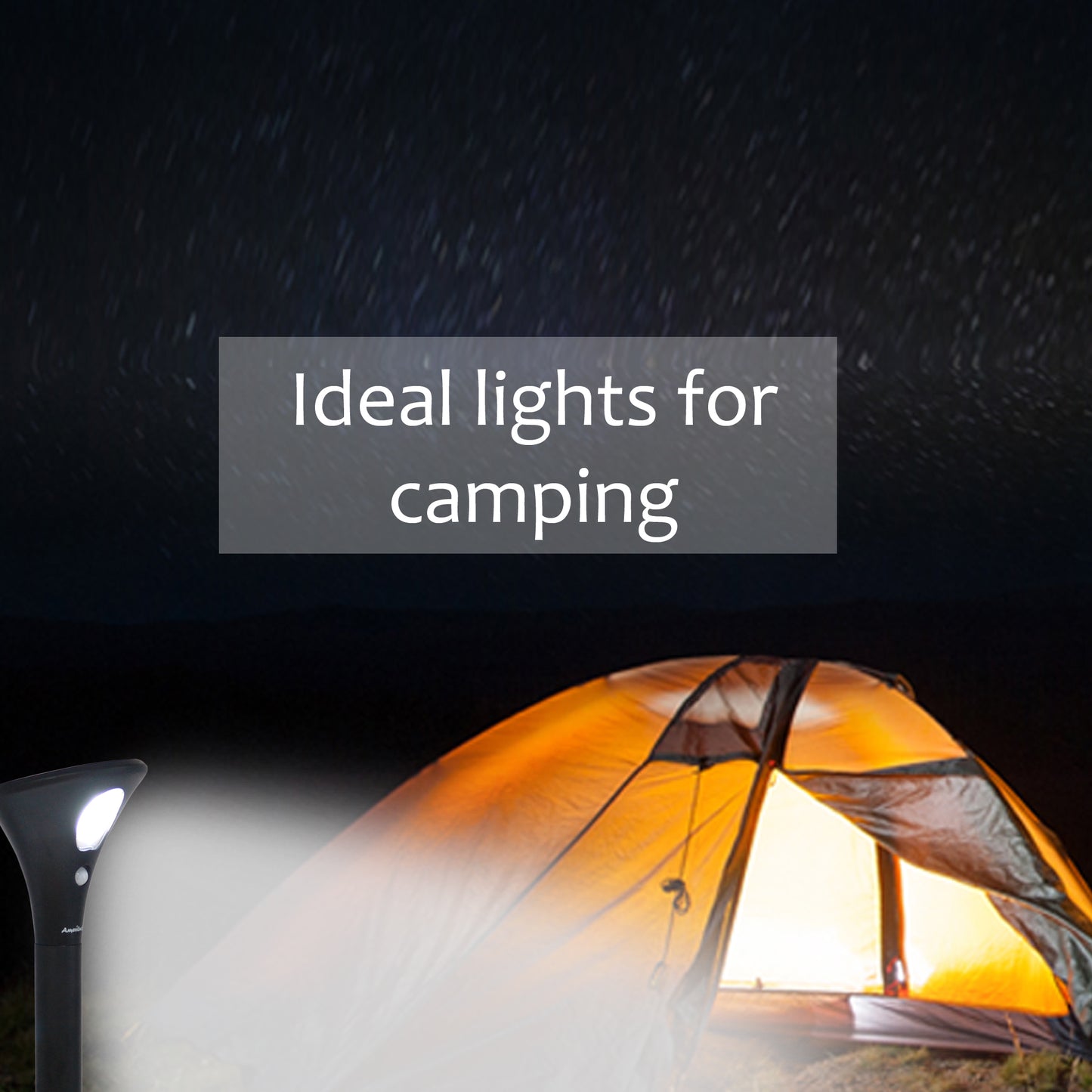 Solar Path Spotlight with Motion Sensor