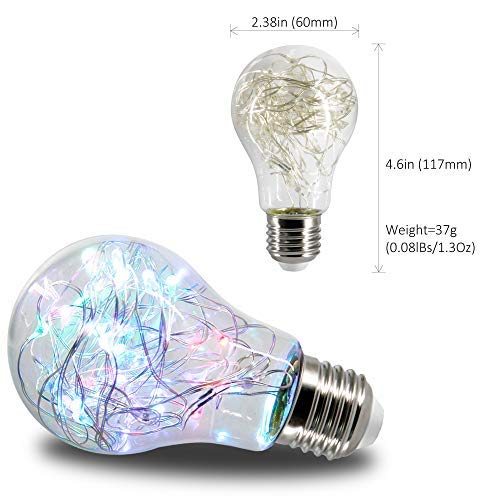 Decorative Fairy Starry LED Bulb (2 Pack)
