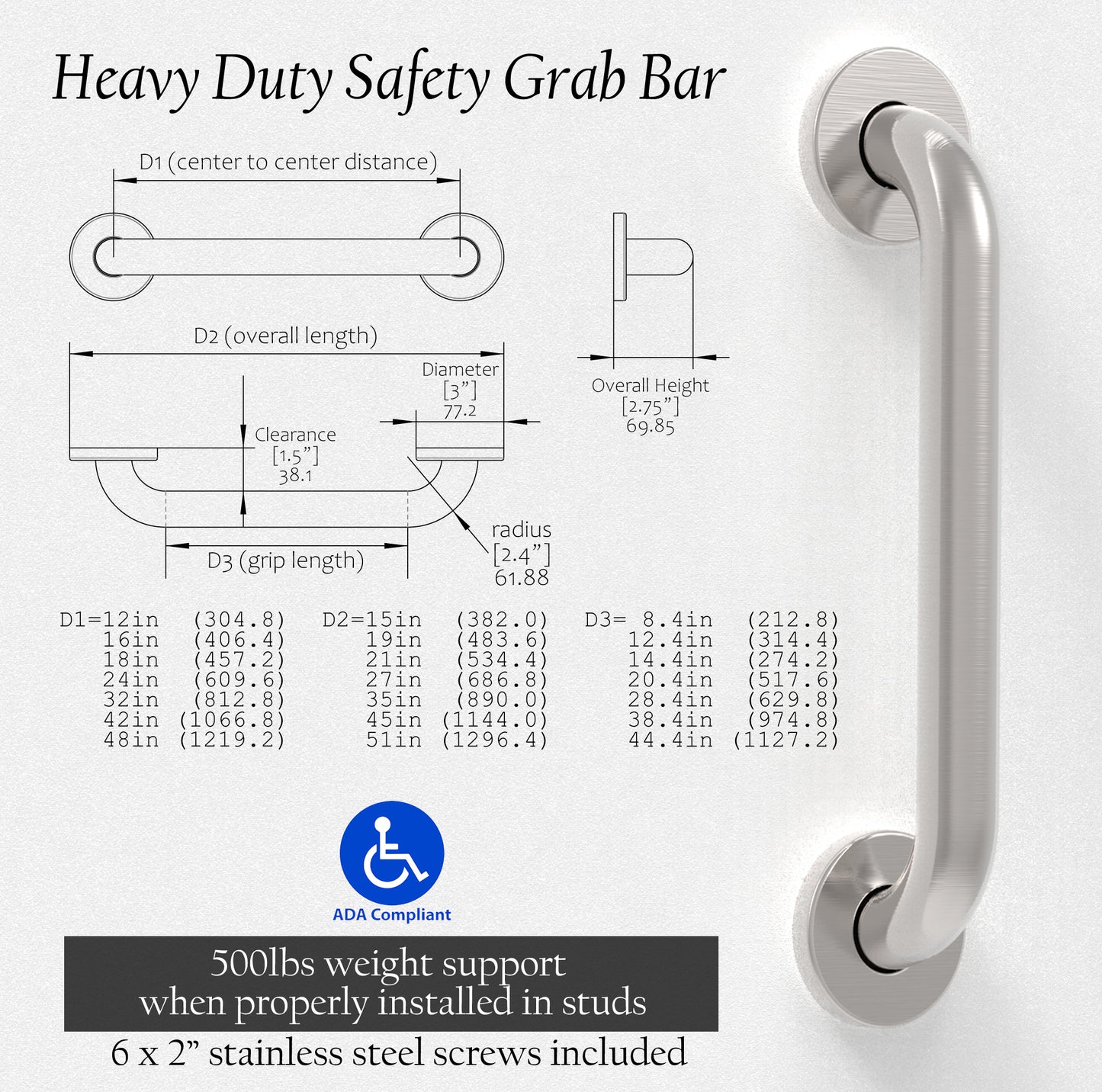 Basic Grab Bar