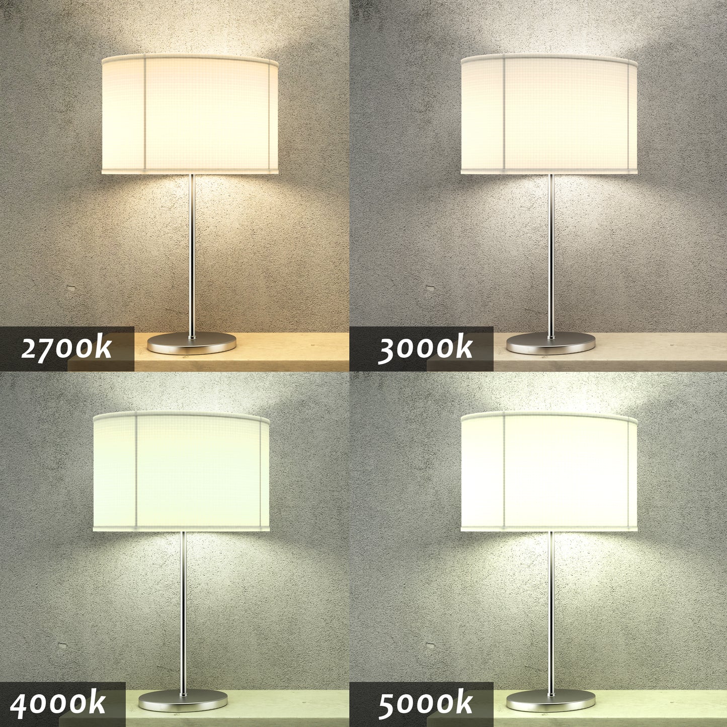 50/75/100W Equivalent A19 LED 3-Way Bulbs