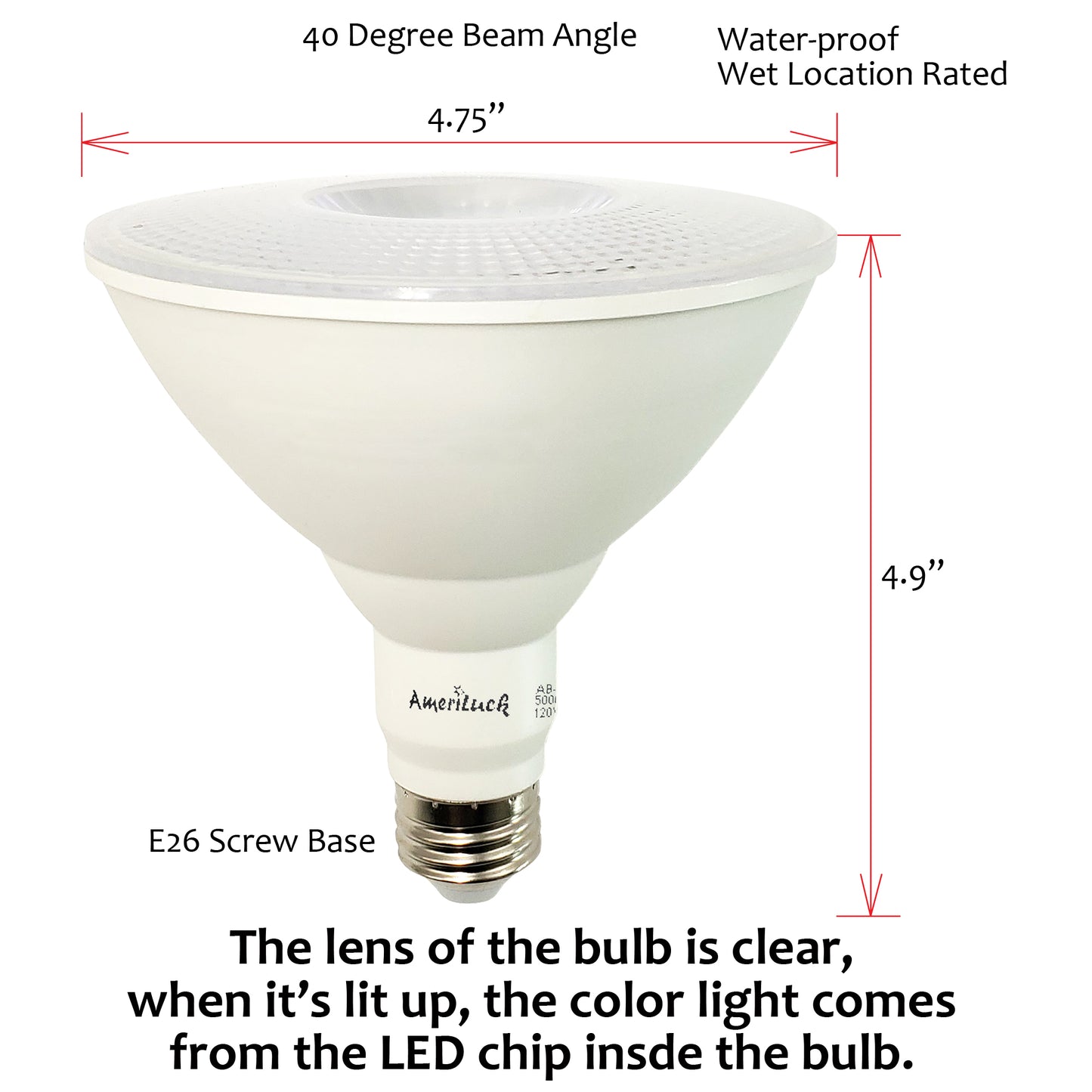 Colored Outdoor Flood Light