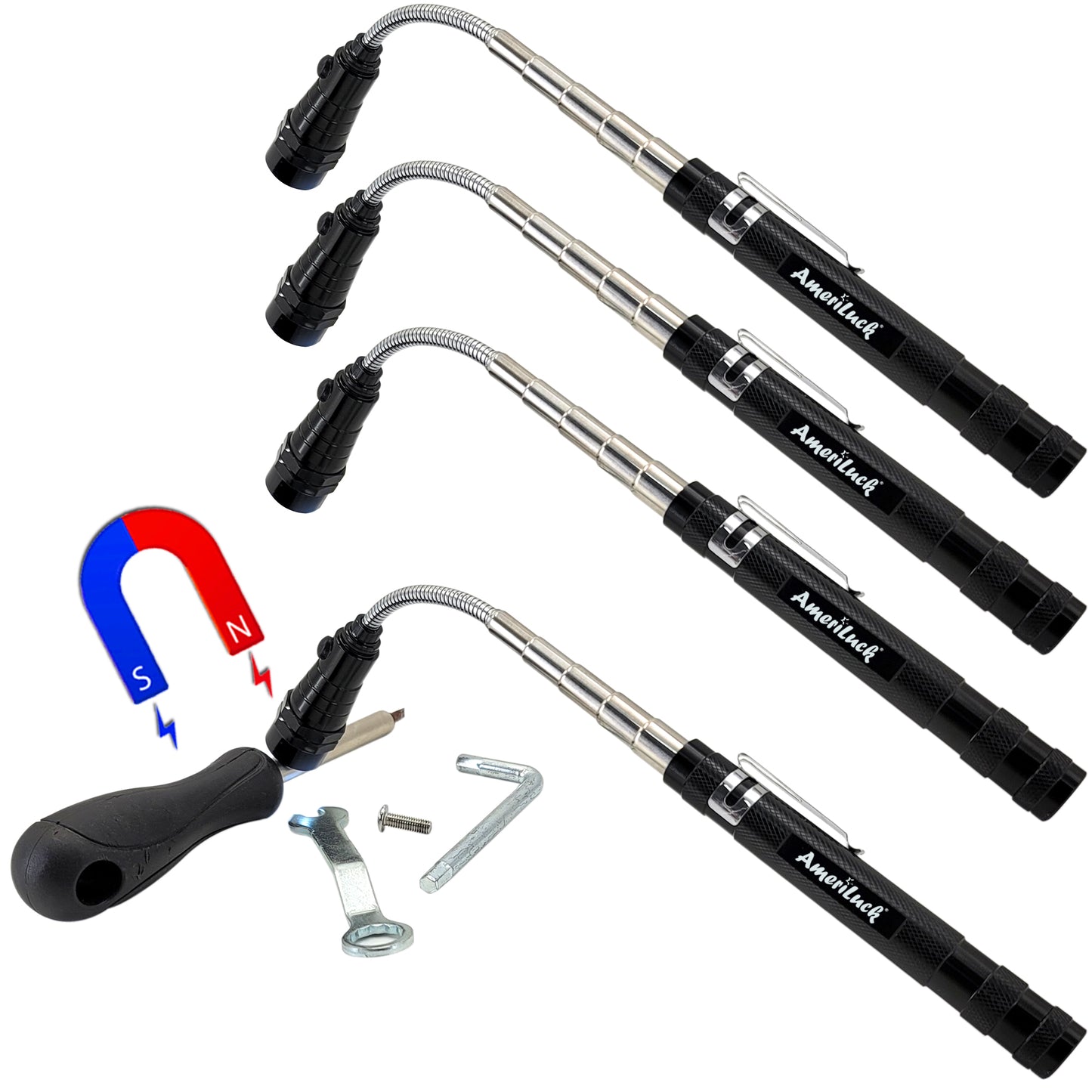 Telescopic Magnetic Pickup Tool