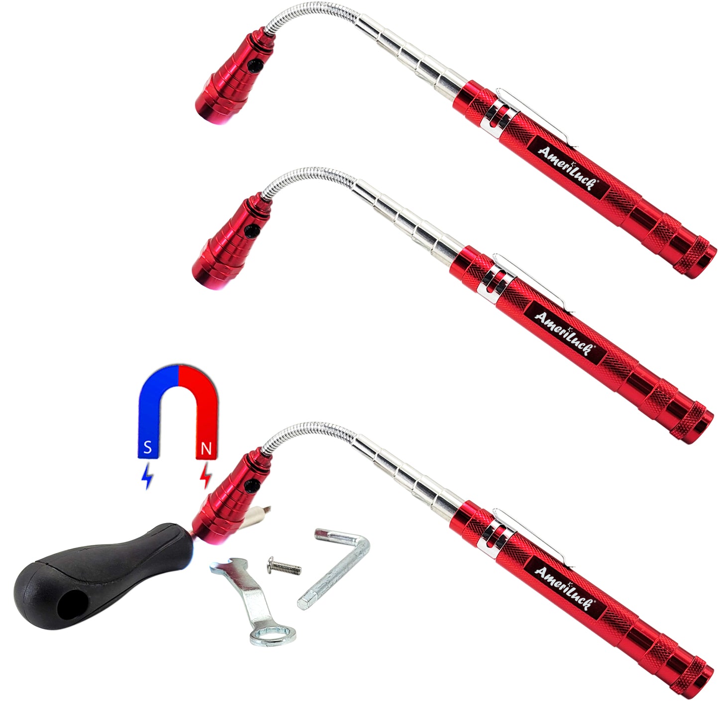 Telescopic Magnetic Pickup Tool