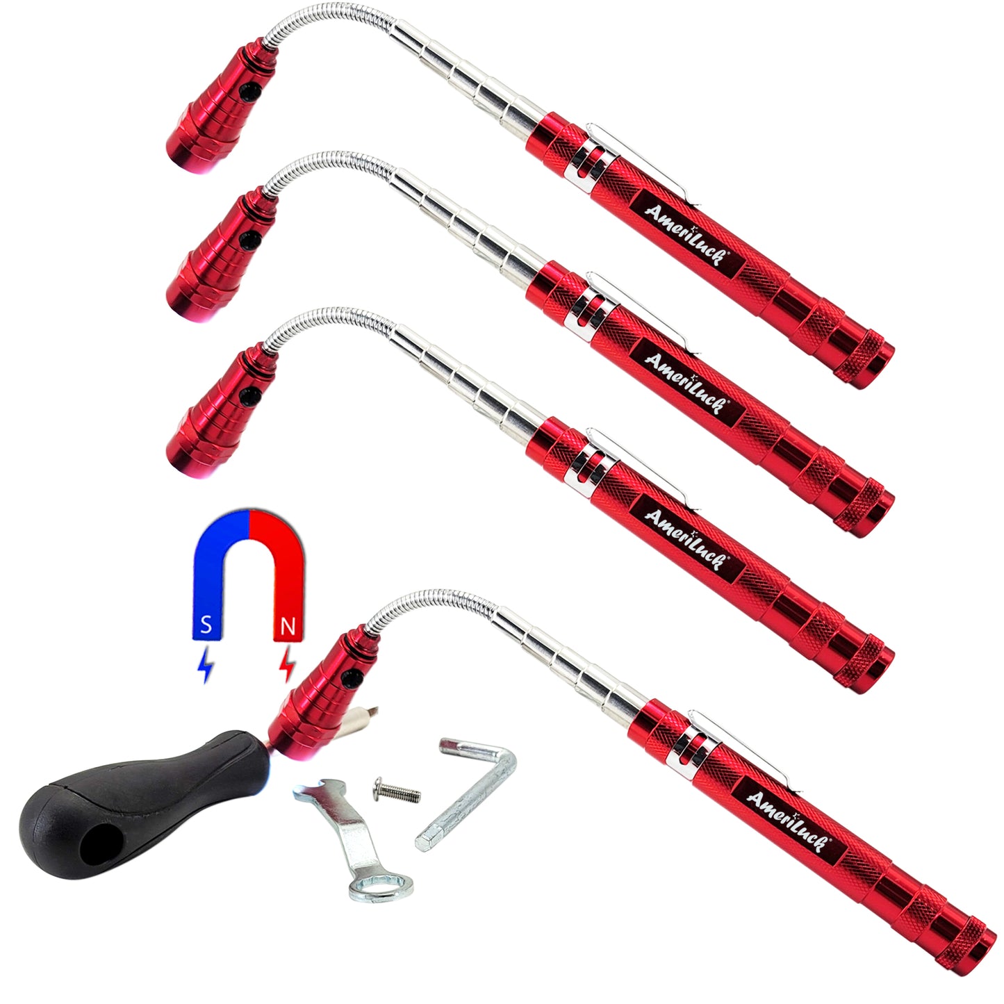 Telescopic Magnetic Pickup Tool