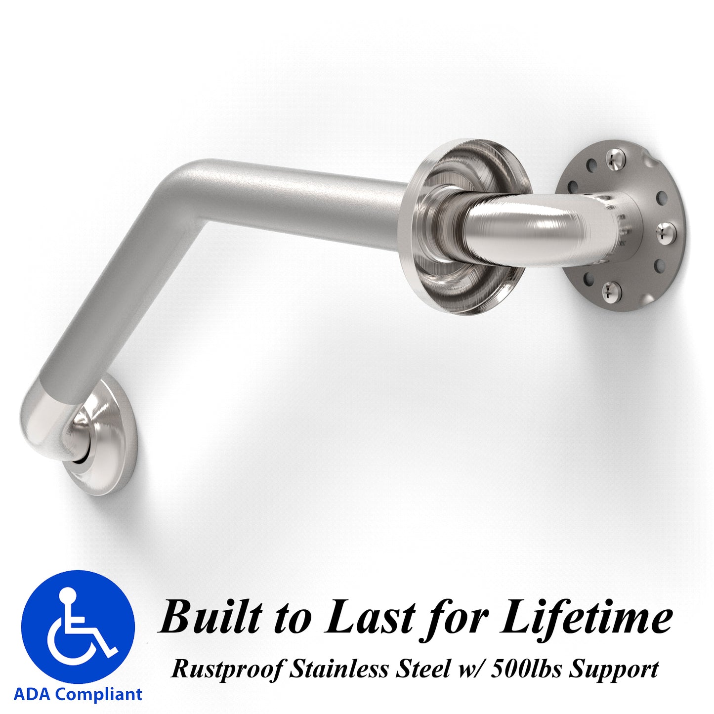 Angled Grab Bar