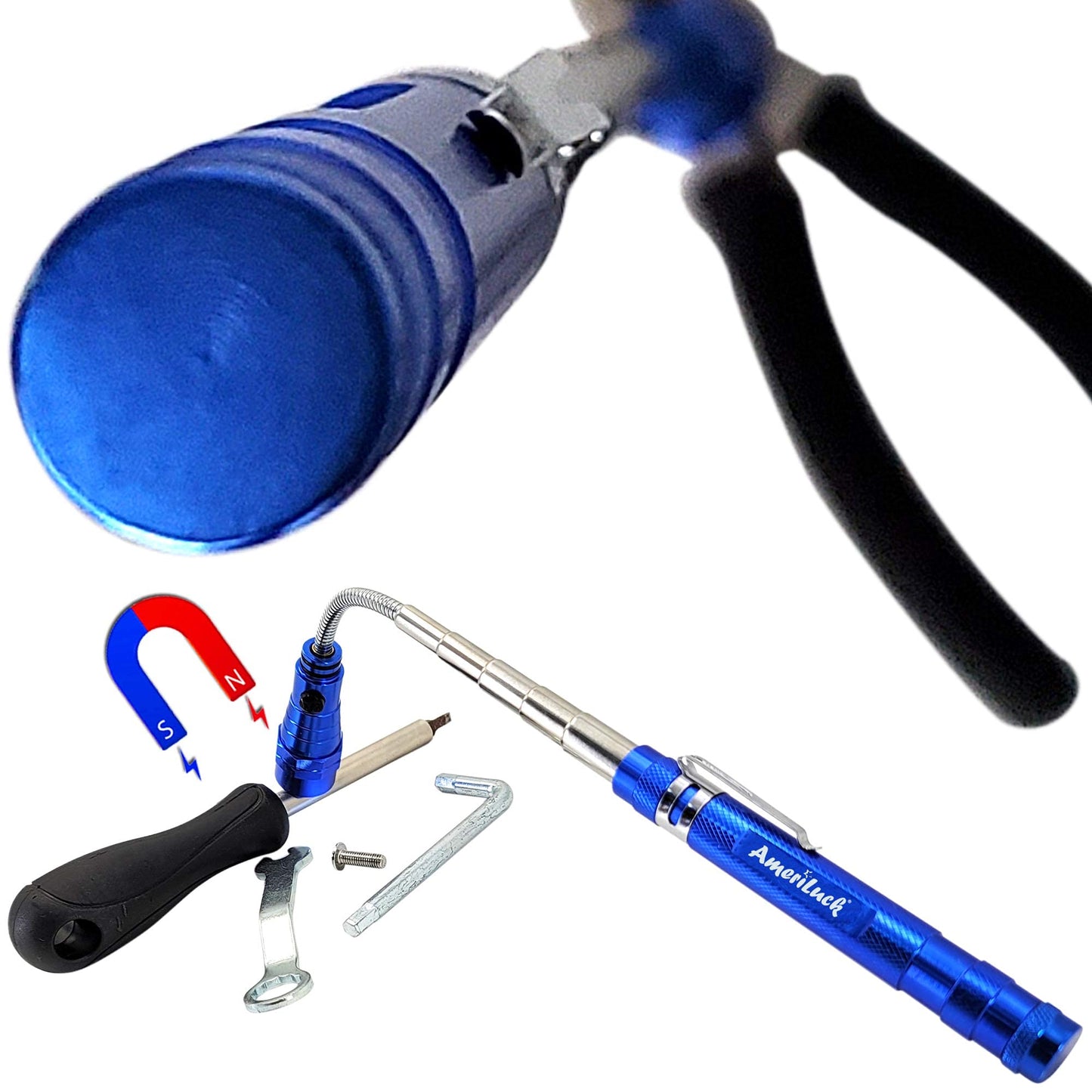 Telescopic Magnetic Pickup Tool