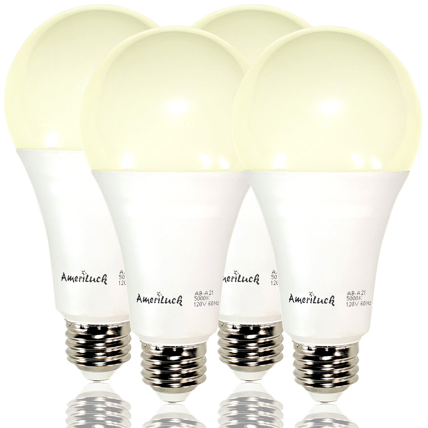 50/100/150W Equivalent A21 LED 3-Way Bulbs (6-14-20W)
