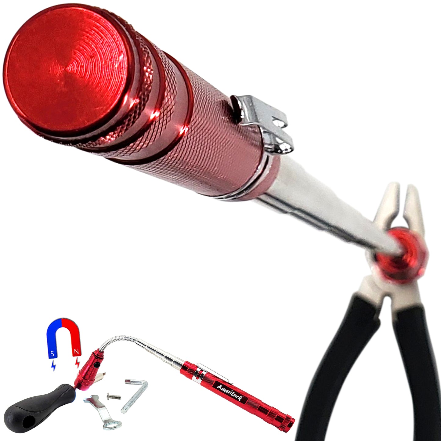 Telescopic Magnetic Pickup Tool